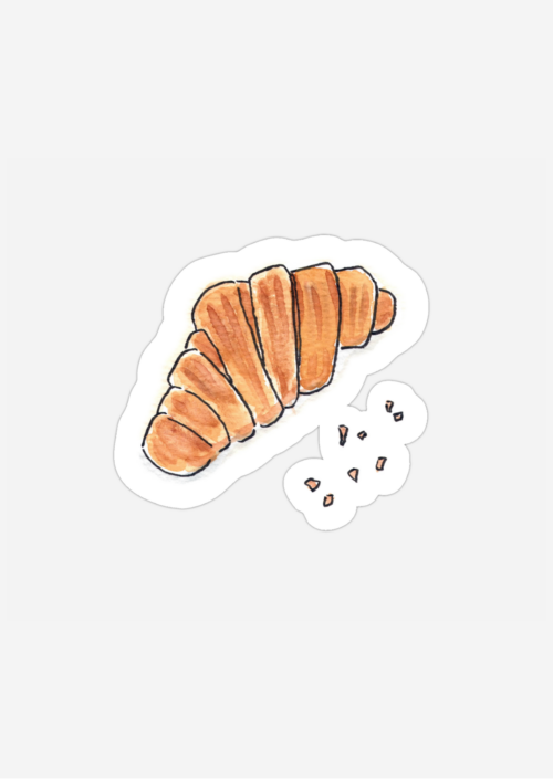Sticker Croissant
