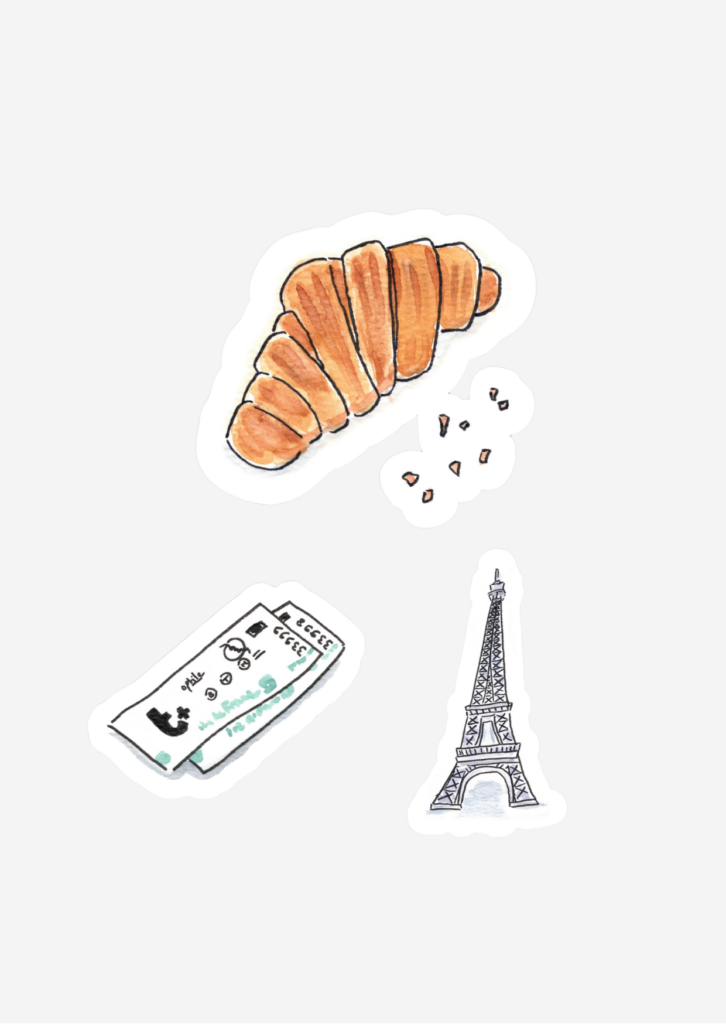 Stickers thème Paris